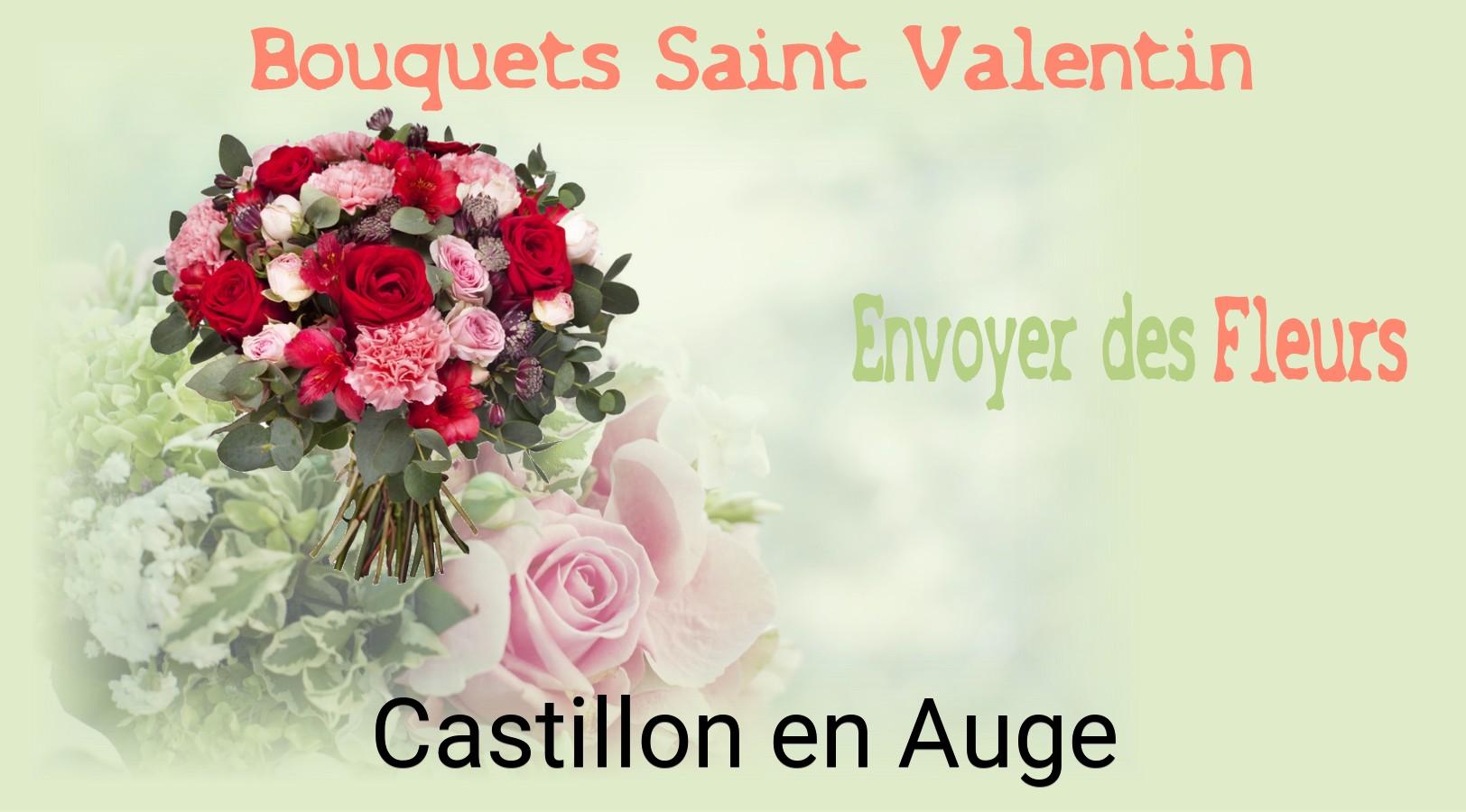 Roses de Saint-Valentin livrées à Castillon-en-Auge